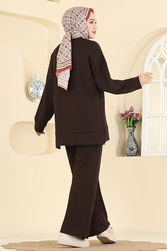 moda selvim Combined 2607MSZ1172 Bitter Brown - Thumbnail