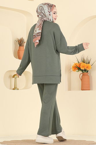 moda selvim Combined 2607MSZ1172 Khaki - Thumbnail