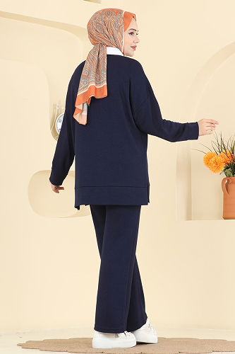 moda selvim Combined 2607MSZ1172 Navy Blue - Thumbnail