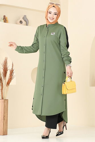 moda selvim Combined 2608SL432 Oil&Black - Thumbnail