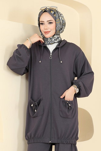 moda selvim Combined 2611ERK1158 Anthracite - Thumbnail
