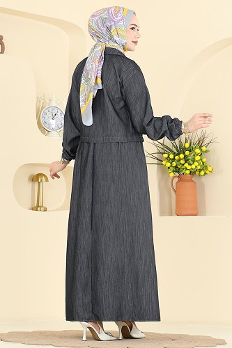 moda selvim Combined 2611TPK1167 Dark Denim - Thumbnail