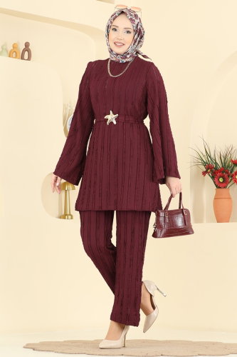 T.P.K. - Combined 2612TPK1167 Burgundy