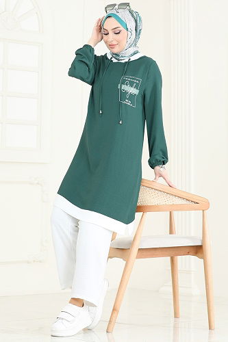 moda selvim Combined 2620SL432 Dark Mint - Thumbnail