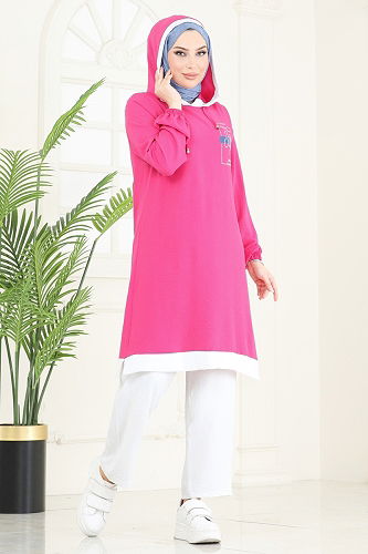 moda selvim Combined 2620SL432 Fuchsia - Thumbnail