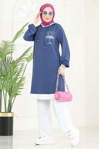 moda selvim Combined 2620SL432 Indigo - Thumbnail