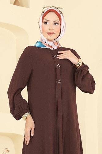 moda selvim طقم بني 2621SL432 - Thumbnail