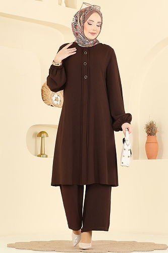 moda selvim Combined 2621SL432 Dark Brown - Thumbnail