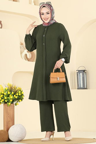 moda selvim Combined 2621SL432 Dark Khaki - Thumbnail