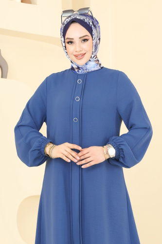 moda selvim طقم ازرق 2621SL432 - Thumbnail