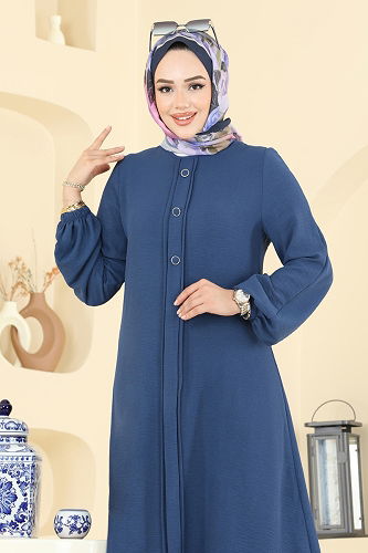 moda selvim طقم ازرق 2621SL432 - Thumbnail