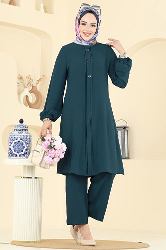 moda selvim طقم بترولي 2621SL432 - Thumbnail