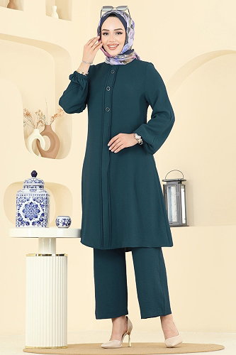 moda selvim طقم بترولي 2621SL432 - Thumbnail