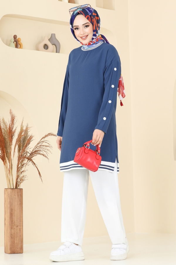 Modaselvim خصم صافٍ20%+20% في سلة التسوق طقم أزرق وسكري 2623SL432