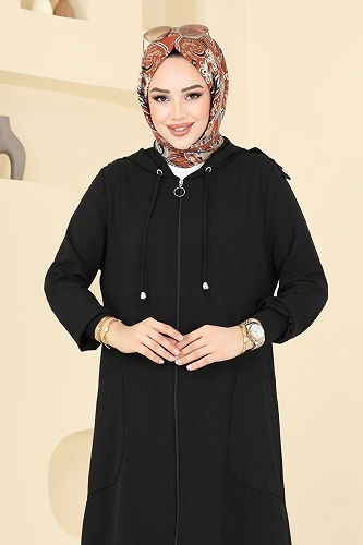 moda selvim طقم أسود 2624SL432 - Thumbnail