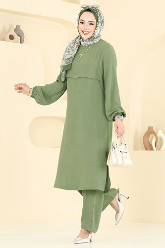 moda selvim Combined 2625SL432 Almond Green - Thumbnail