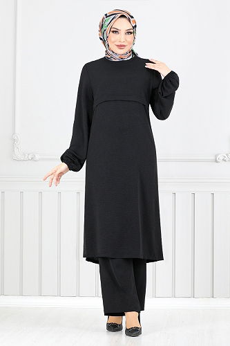 moda selvim Combined 2625SL890-M Black - Thumbnail