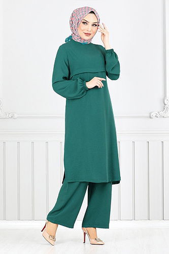 moda selvim Combined 2625SL890-M Emerald - Thumbnail