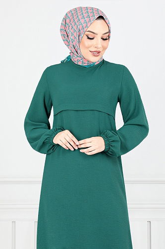 moda selvim طقم زيتي 2625SL890-M - Thumbnail