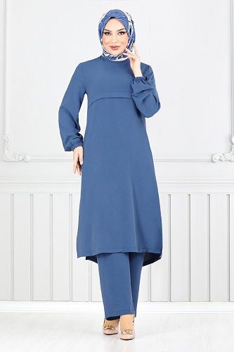 moda selvim Combined 2625SL890-M Indigo - Thumbnail