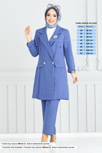 MRV S.L. - طقم ازرق 2626SL890-M