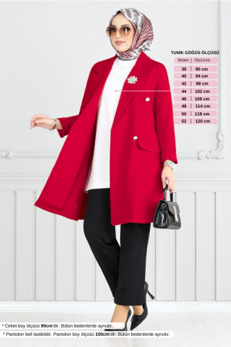MRV S.L. - Combined 2626SL890-M Red & Black