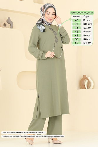 moda selvim Combined 2627SL432 Almond Green - Thumbnail