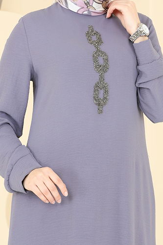 moda selvim طقم رمادي 2627SL432 - Thumbnail