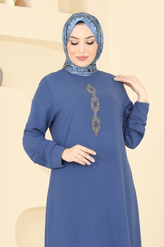 moda selvim طقم ازرق 2627SL432 - Thumbnail