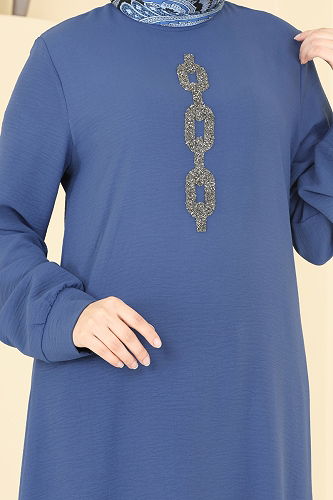 moda selvim طقم ازرق 2627SL432 - Thumbnail