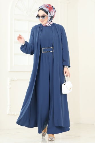 moda selvim طقم ازرق 2628SL432 - Thumbnail