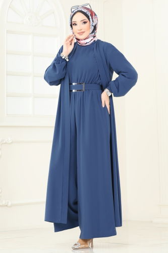 moda selvim طقم ازرق 2628SL432 - Thumbnail