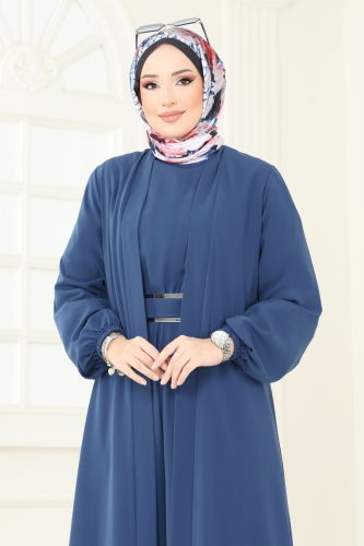 moda selvim طقم ازرق 2628SL432 - Thumbnail