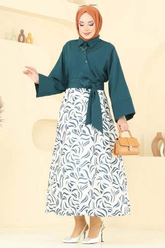 moda selvim طقم بترولي 262ASN888 - Thumbnail
