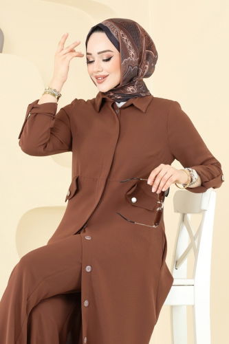 moda selvim Combined 2631SL432 Brown - Thumbnail