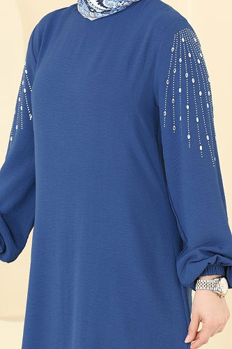 moda selvim طقم ازرق 2633SL432 - Thumbnail