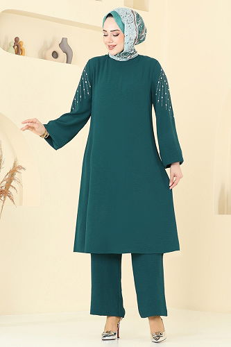 moda selvim طقم بترولي 2633SL432 - Thumbnail