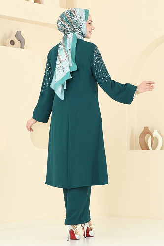 moda selvim طقم بترولي 2633SL432 - Thumbnail