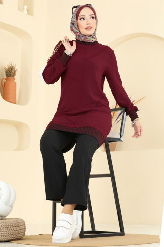 S.L. - Combined 2635SL432 Burgundy & Black