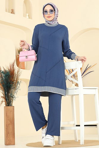 moda selvim Combined 2635SL432 Indigo - Thumbnail