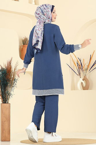 moda selvim Combined 2635SL432 Indigo - Thumbnail