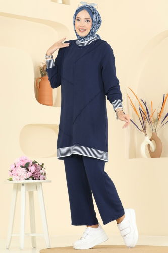 S.L. - Combined 2635SL432 Light Navy Blue