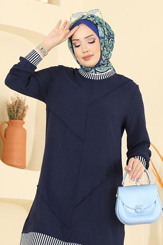 moda selvim Combined 2635SL432 Navy Blue - Thumbnail