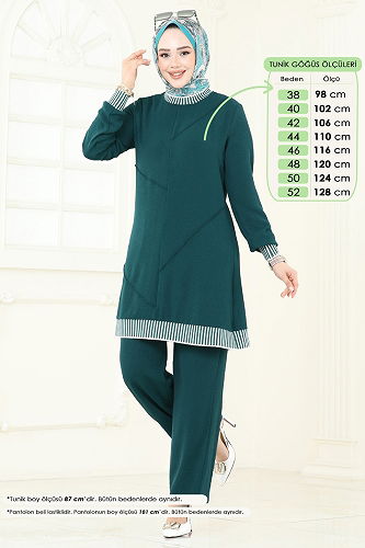 moda selvim Combined 2635SL432 Petroleum - Thumbnail