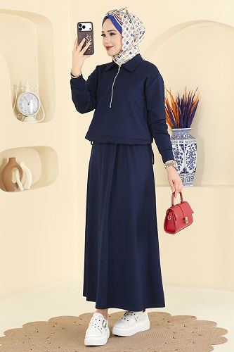 moda selvim Combined 2636MSZ1172 Navy Blue - Thumbnail