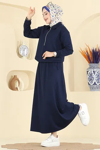 moda selvim Combined 2636MSZ1172 Navy Blue - Thumbnail