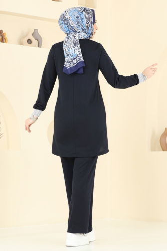 moda selvim Combined 2637SL432 Navy Blue - Thumbnail