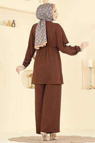 moda selvim Combined 2639MSZ1172 Brown - Thumbnail