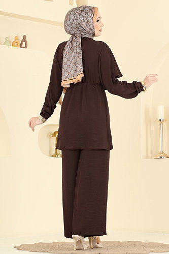 moda selvim Combined 2639MSZ1172 Brown - Thumbnail