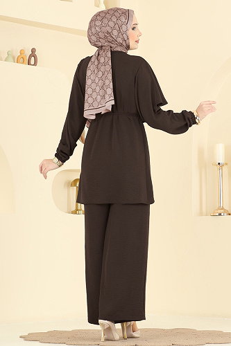 moda selvim Combined 2639MSZ1172 Dark Brown - Thumbnail